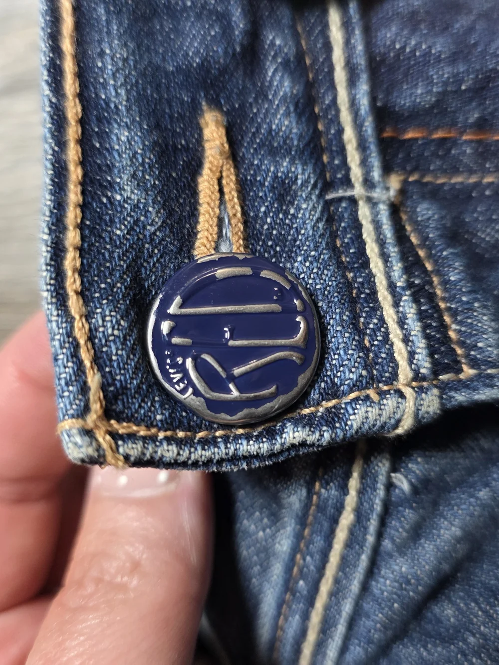 Levi's Vintage '08 RED Warped Bootcut Jeans Style 3088 Blue Denim Jeans Sz 31x30